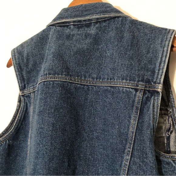 💙 Great Land Trading Company Jean Vest / Small 💙 - Picture 7 of 14